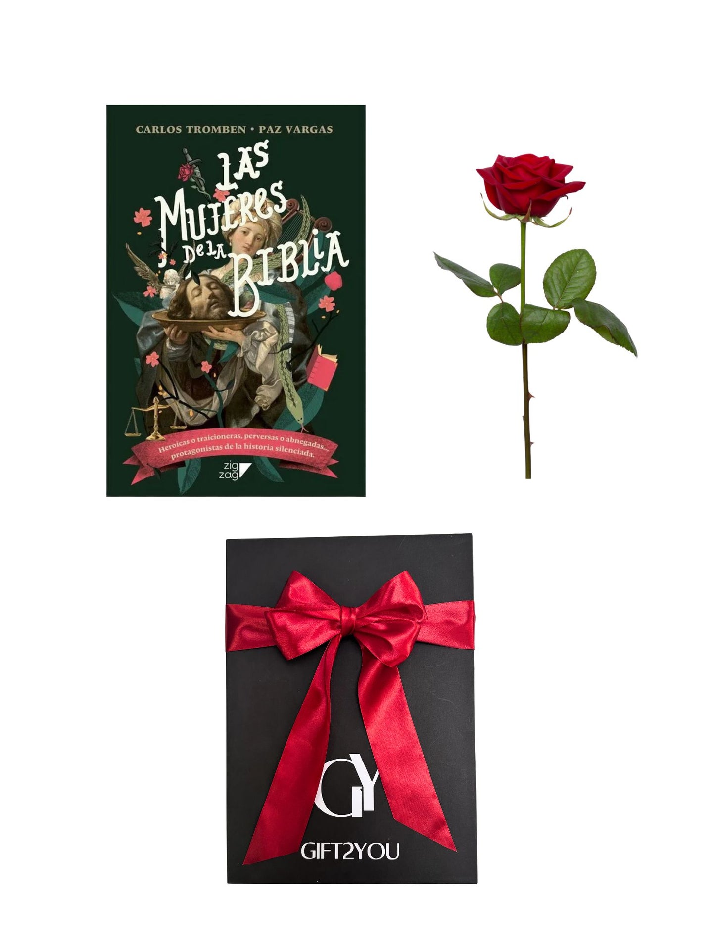 Libro Mujeres de la Biblia & Rosa