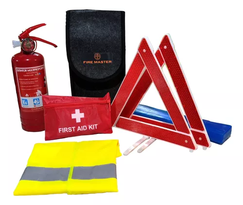Kit Seguridad Auto + Compresor + Smart Tag + Cable de Batería