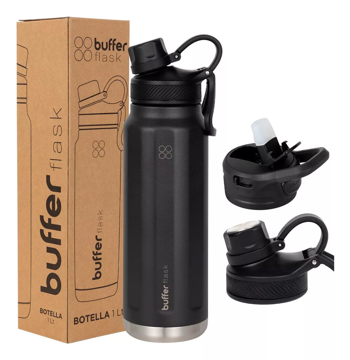 Kit Reloj Digital + Botella Térmica – Active Style