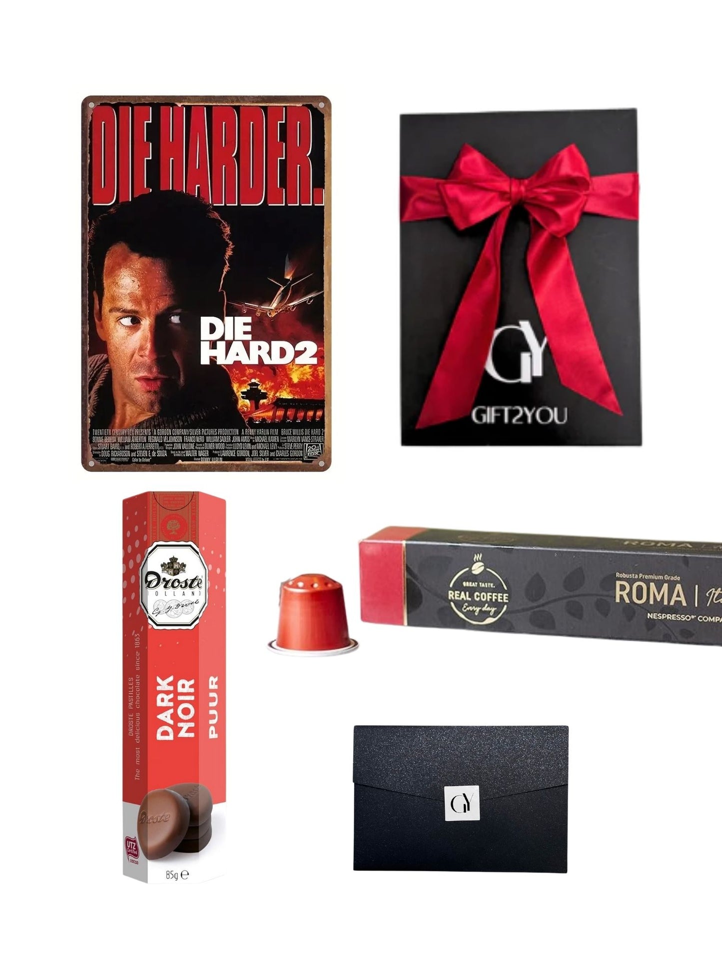 Gift Box Duro de Matar – Café Intenso y Chocolates Negros