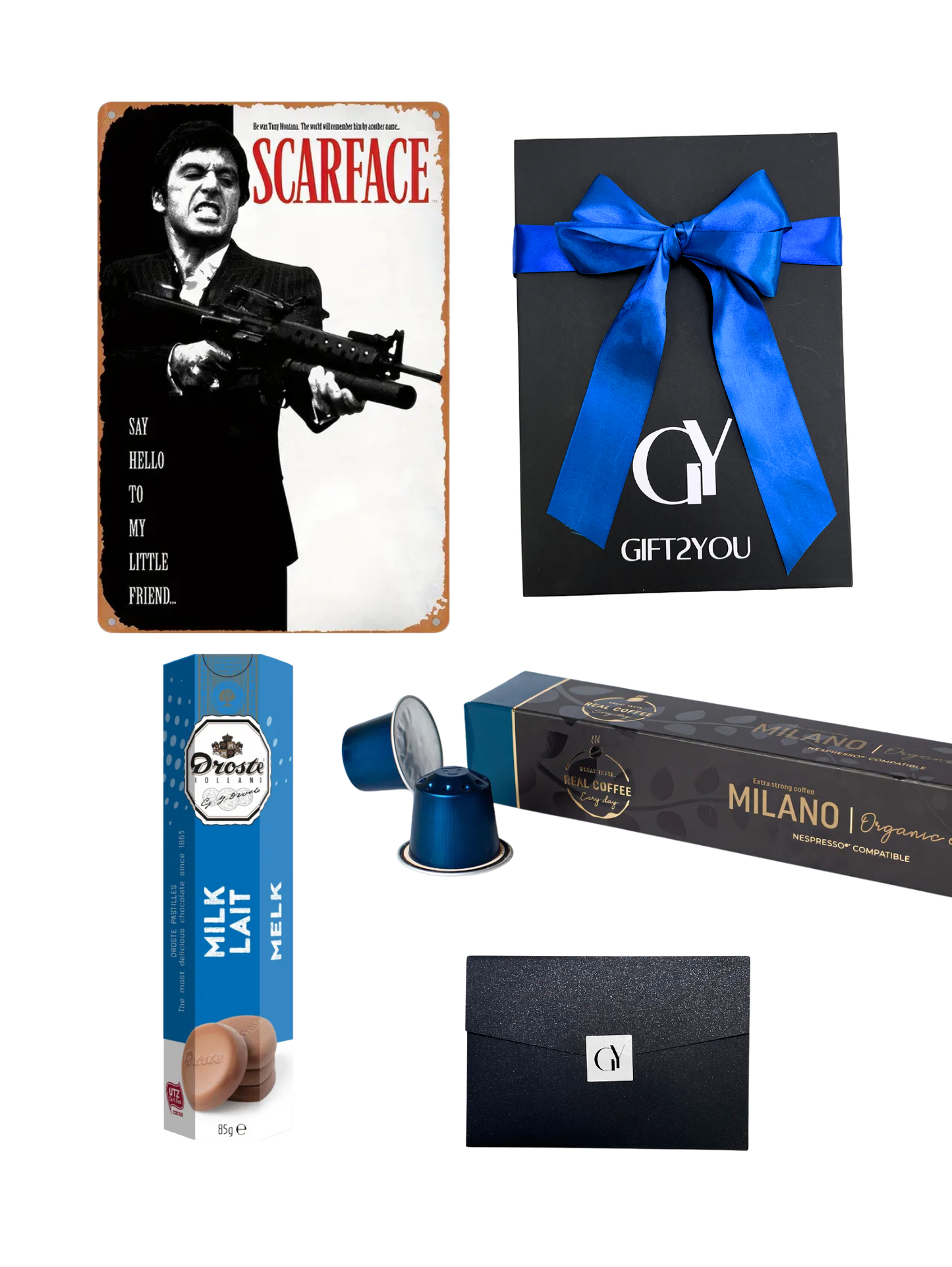 Gift Box Scarface – Café Milano y Chocolates