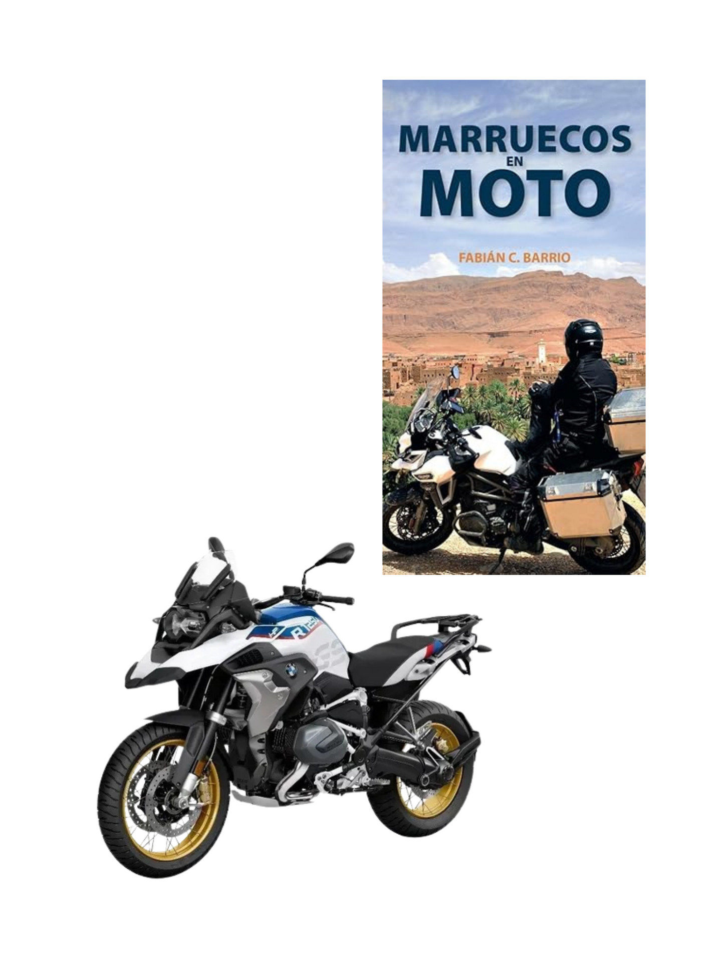 Moto BMW 1250 Marruecos