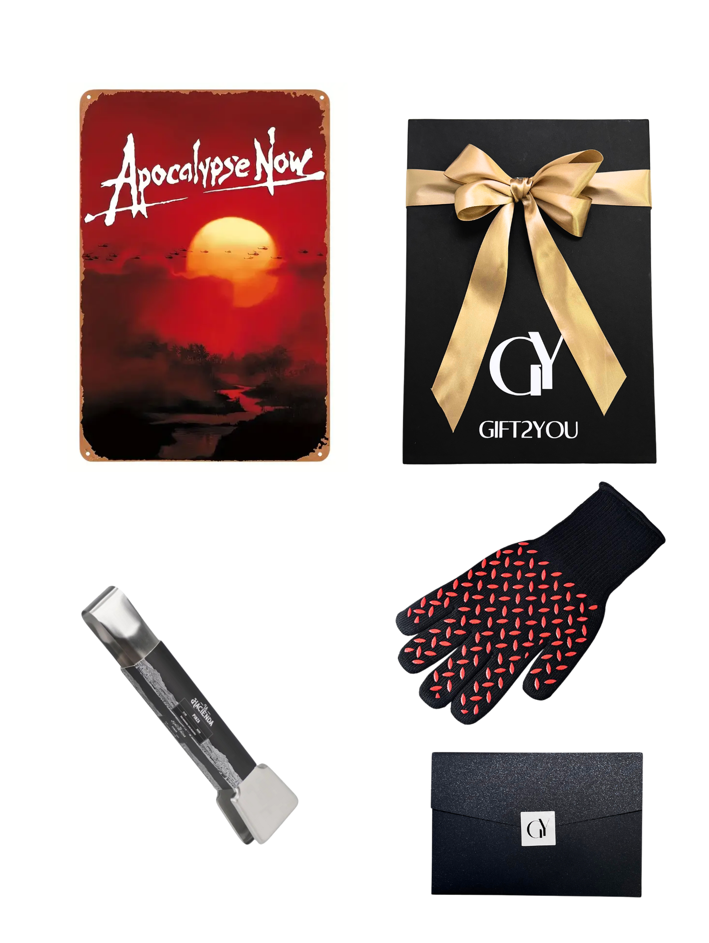 Gift Box Apocalypse Now – Parrilla con Guante y Pinza