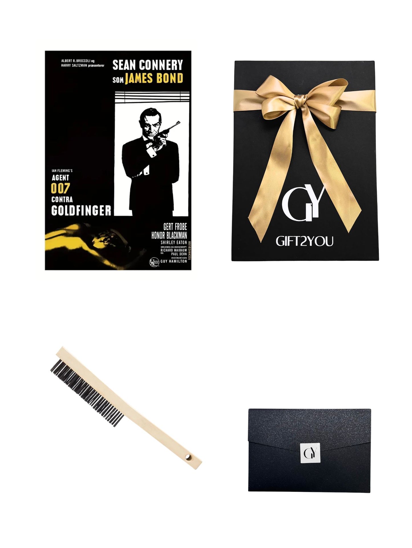 Gift Box James Bond Goldfinger – Parrilla con Cepillo