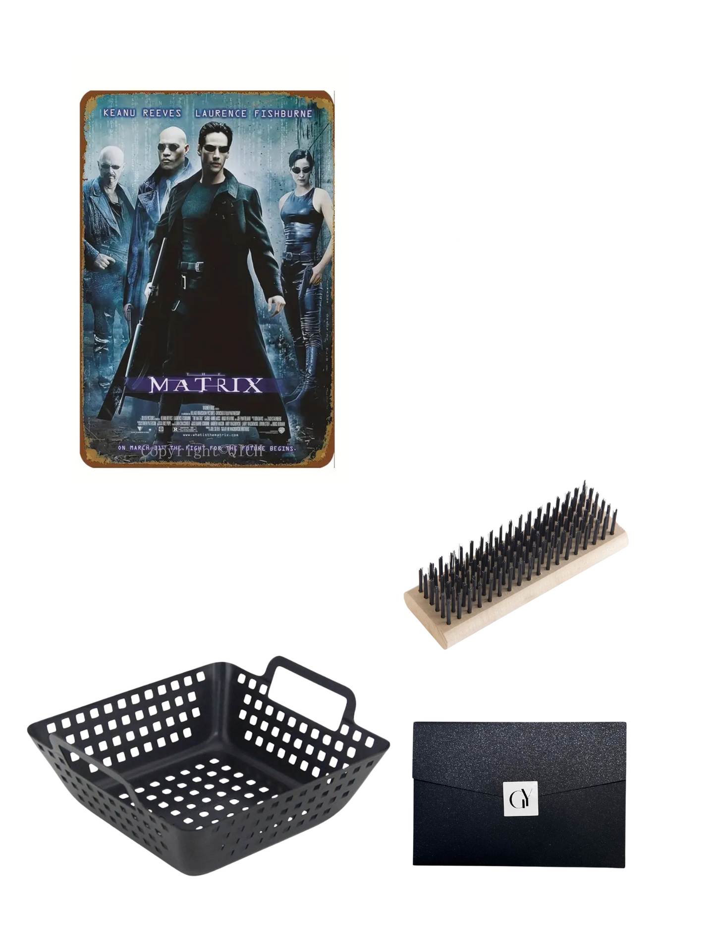 Gift Box The Matrix – Parrilla con Canasta y Escobilla