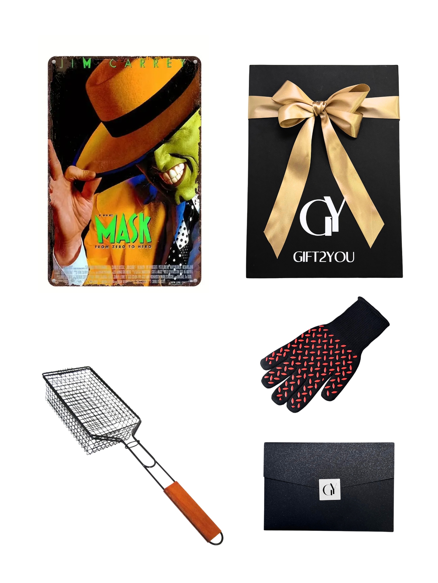 Gift Box The Mask – Parrilla con Guante y Canastillo