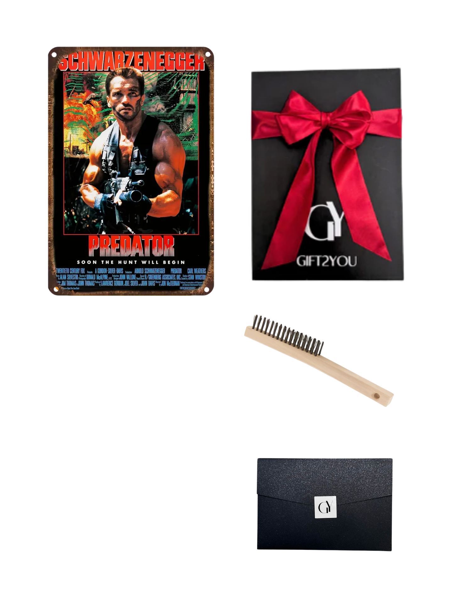 Gift Box Predator – Parrilla con Cepillo de Acero