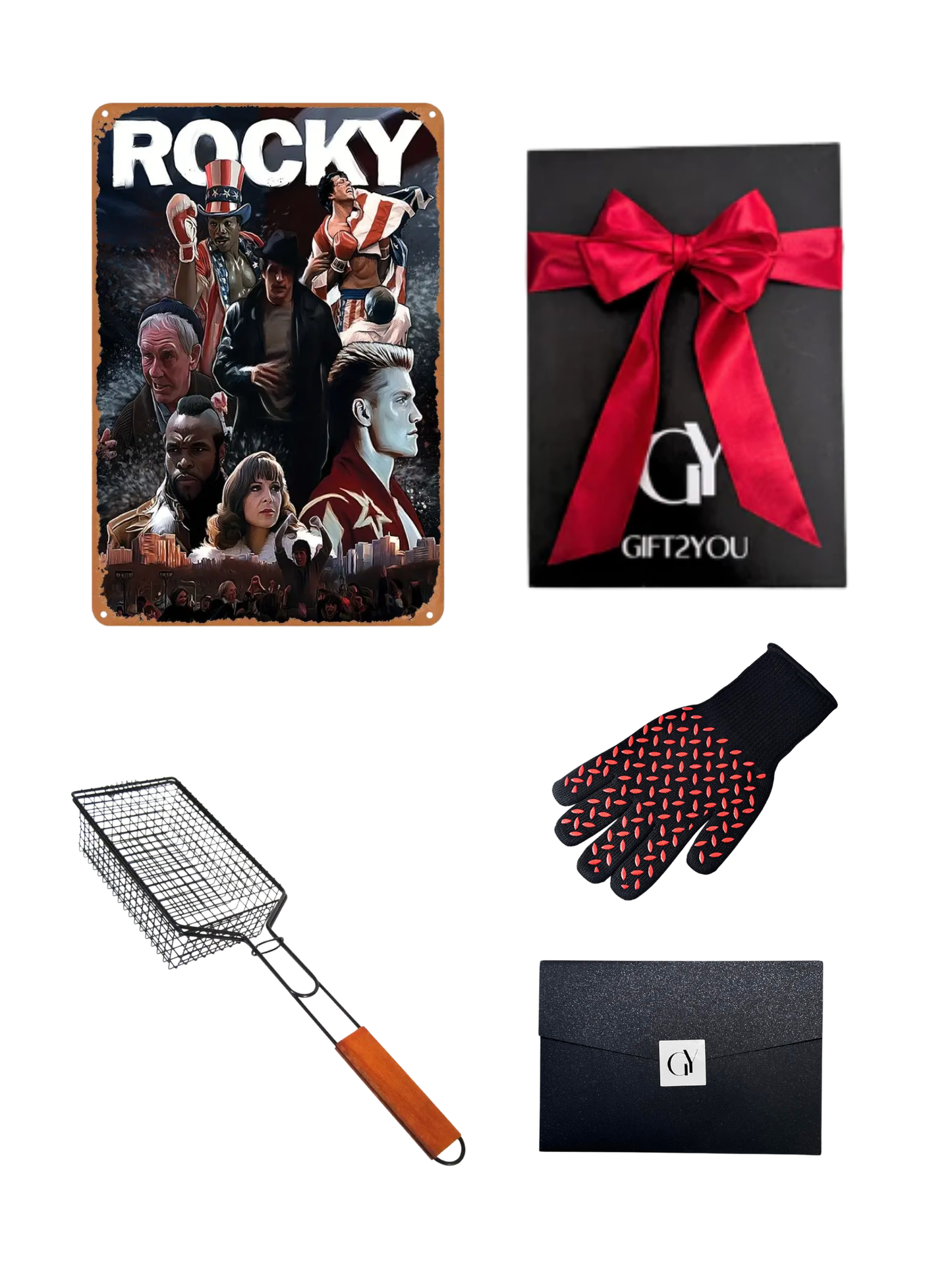 Gift Box Rocky – Parrilla con Guante y Canastillo