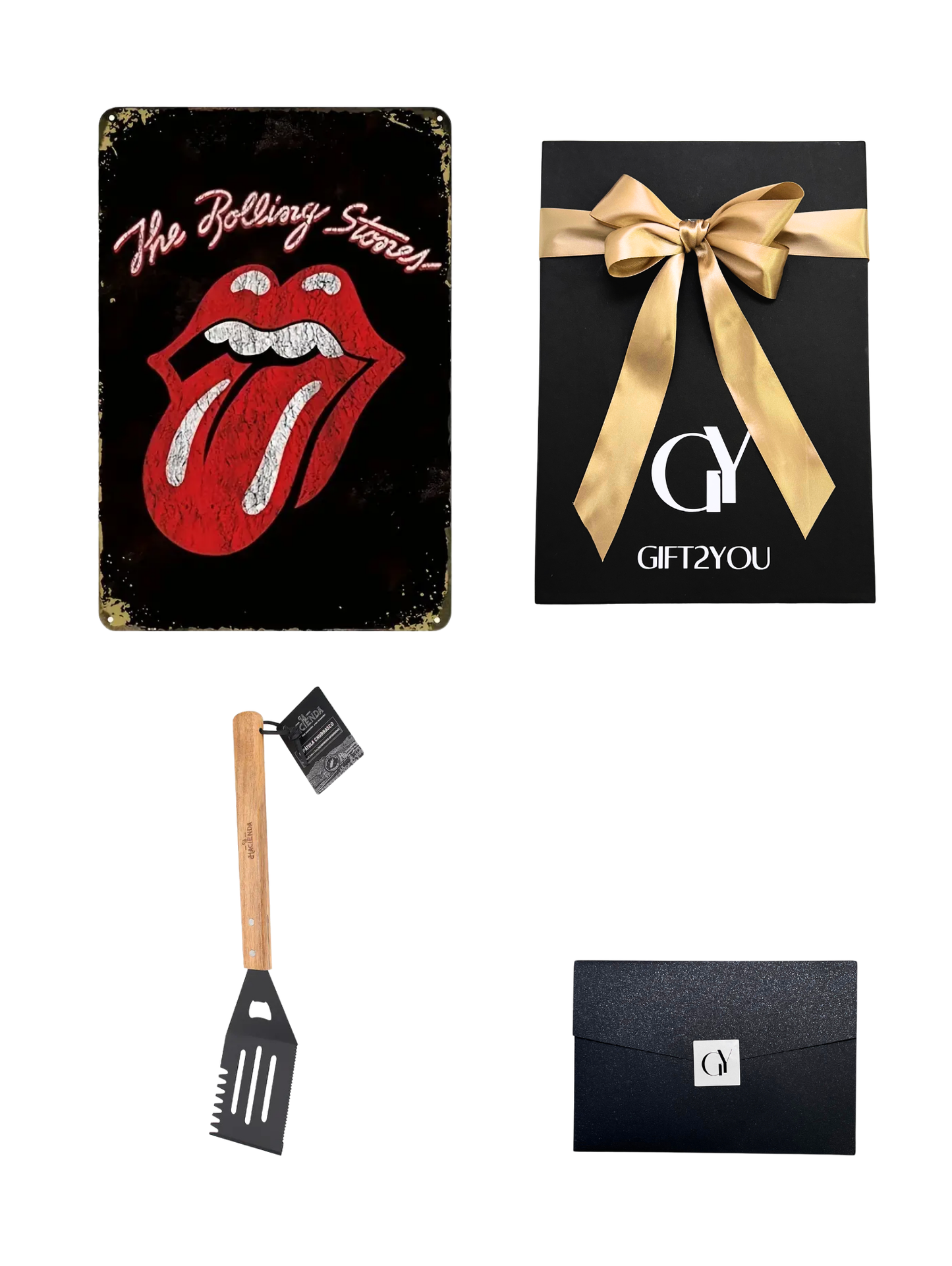 Gift Box The Rolling Stones – Parrilla con Espátula