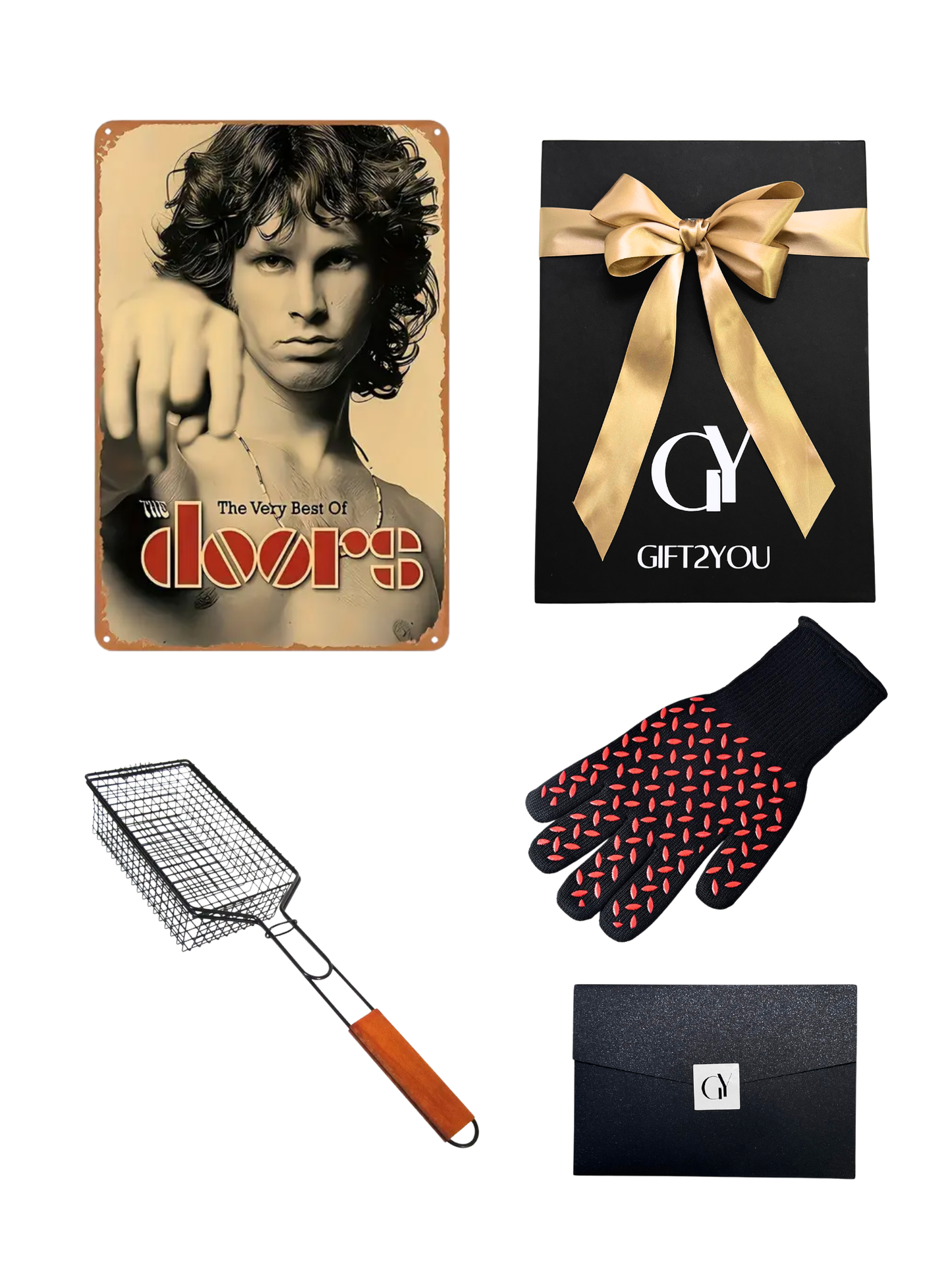Gift Box The Doors – Parrilla con Guante y Canastillo