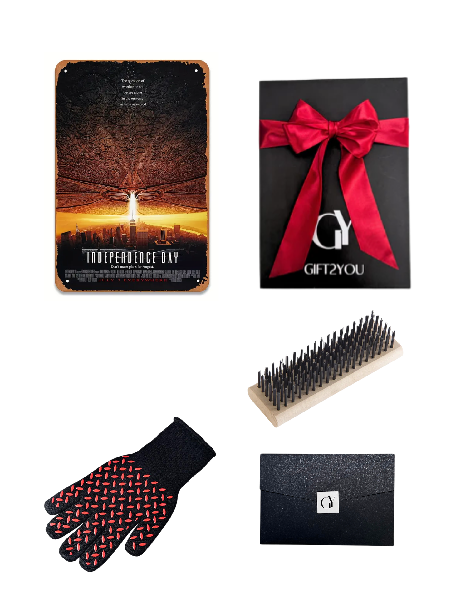 Gift Box Independence Day – Parrilla con Guante y Canastillo