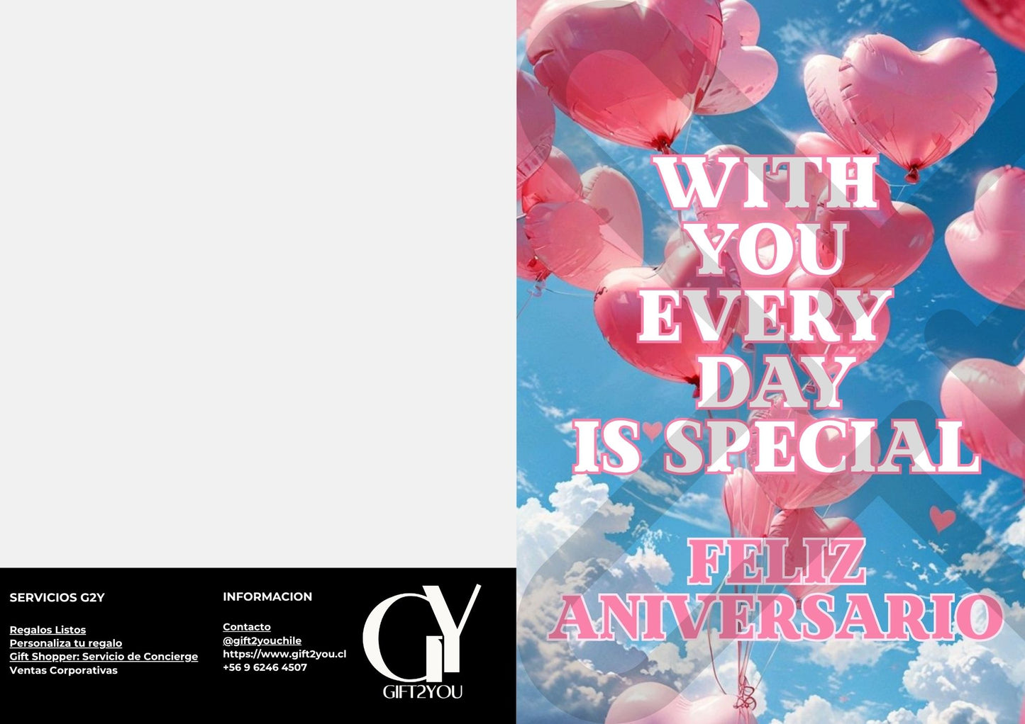 Tarjeta de Saludo With You Every Day