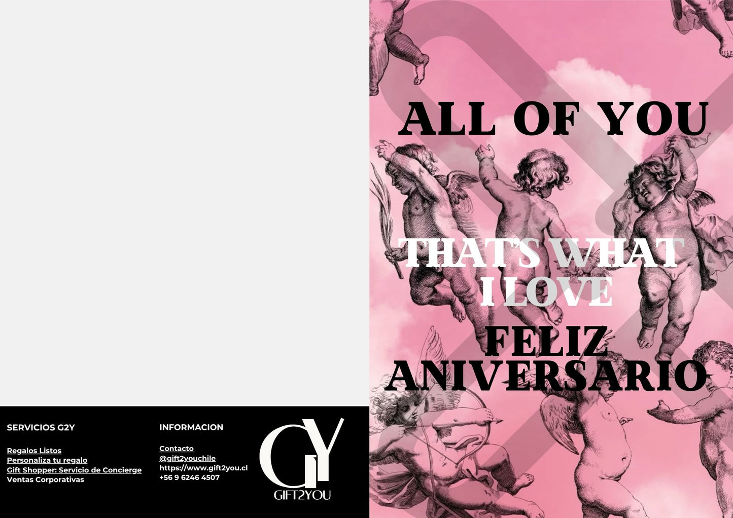 Tarjeta de Saludo That’s What I Love