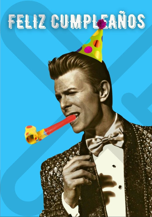 Tarjeta de Saludo Cumpleaños Ícono Pop