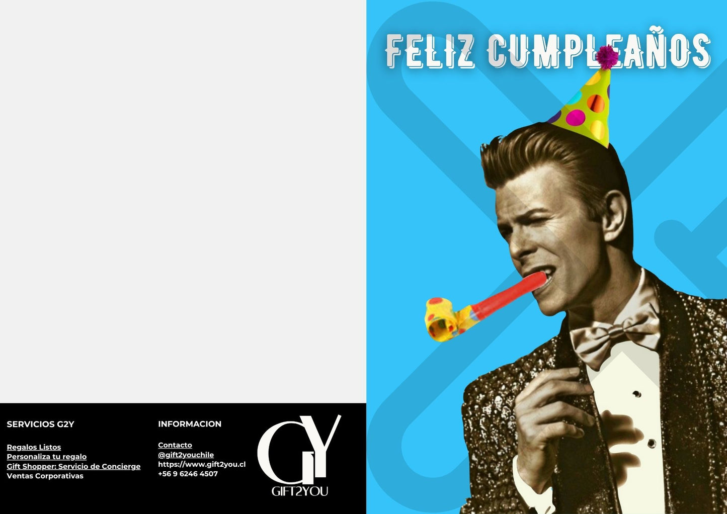 Tarjeta de Saludo Cumpleaños Ícono Pop