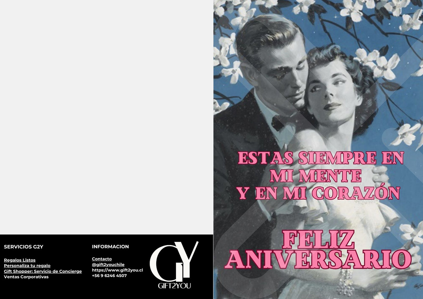 Tarjeta de Saludo En mi mente y corazón