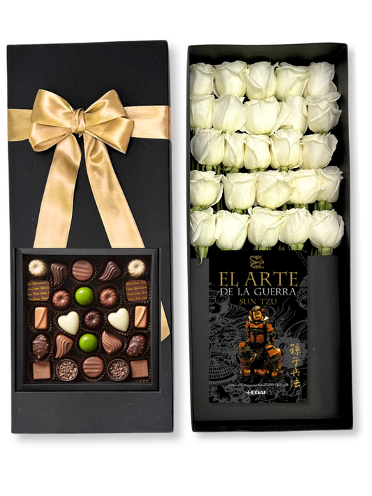 Libro Arte Guerra 25 Rosas 25 Bombones