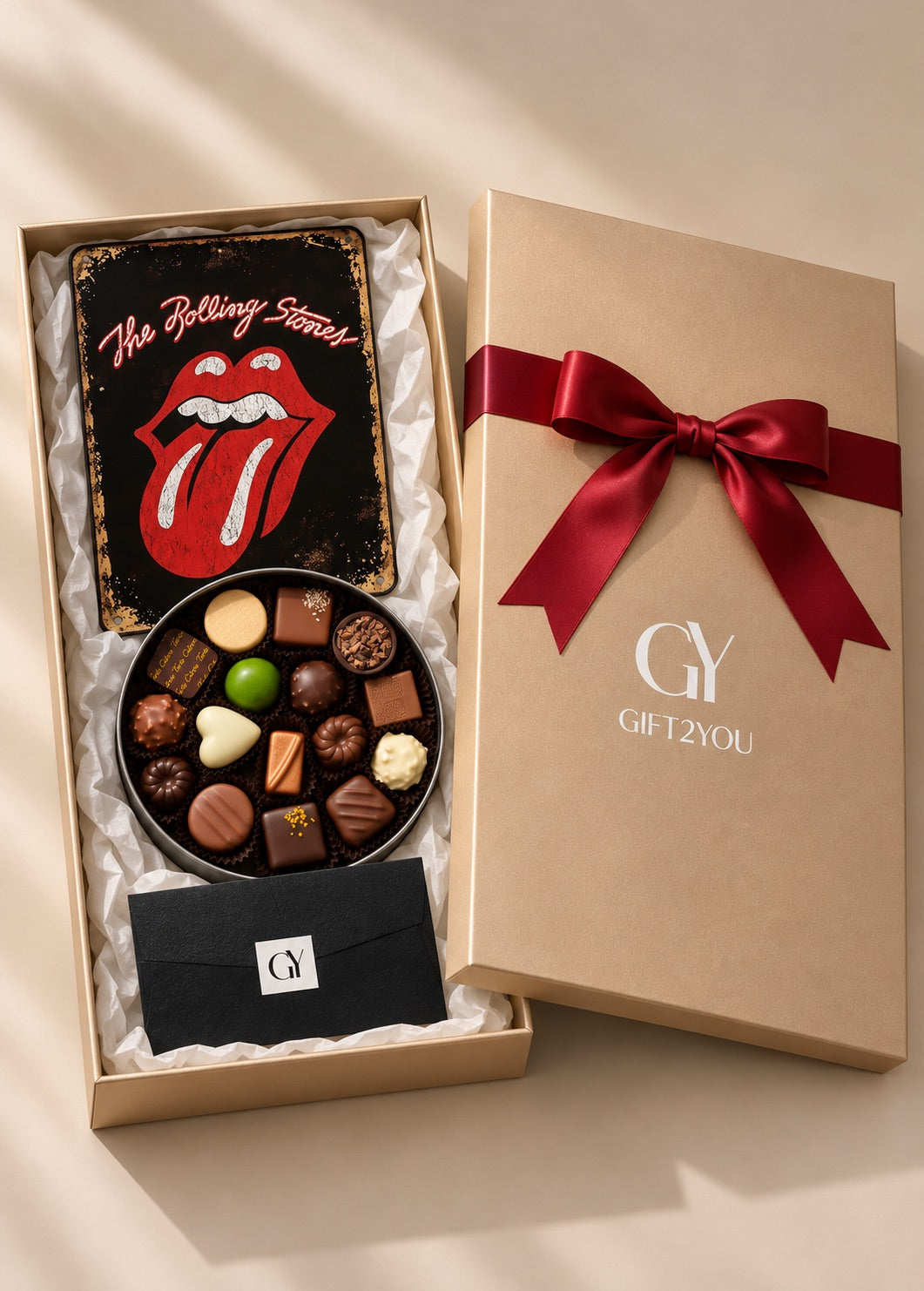 Set 16 Bombones + Rolling Stones