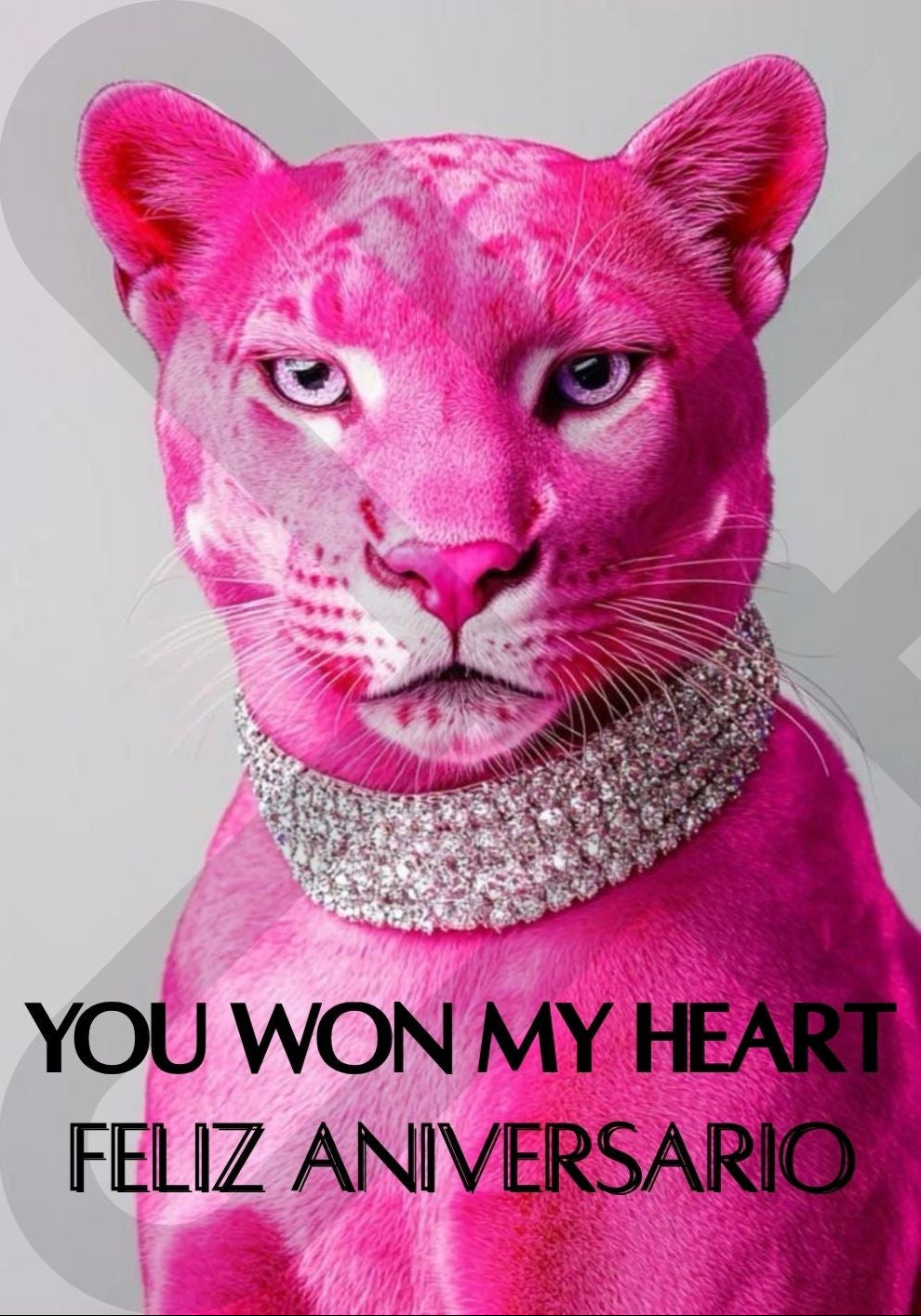 Tarjeta de Saludo Ganaste mi corazón