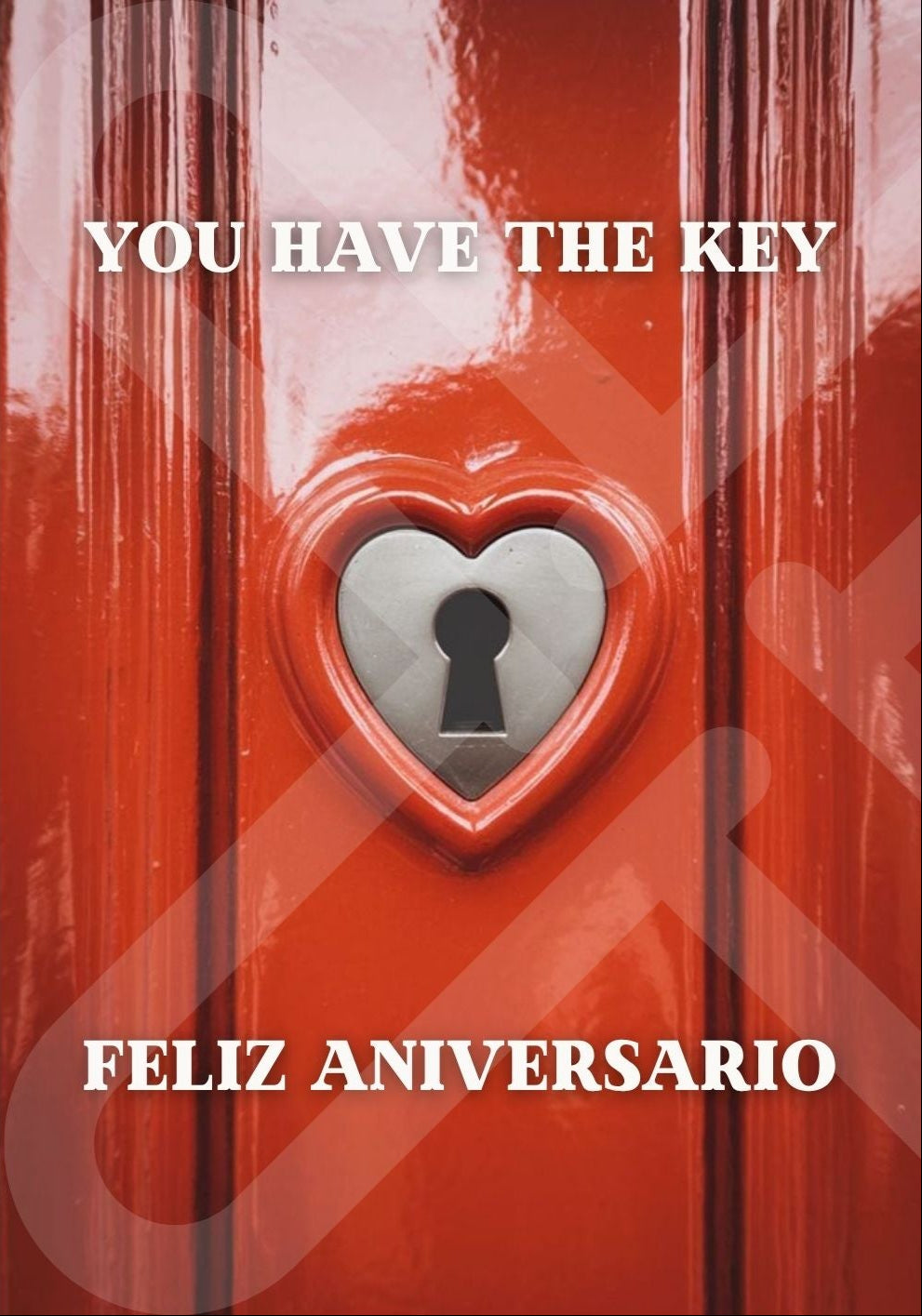 Tarjeta de Saludo You Have the Key