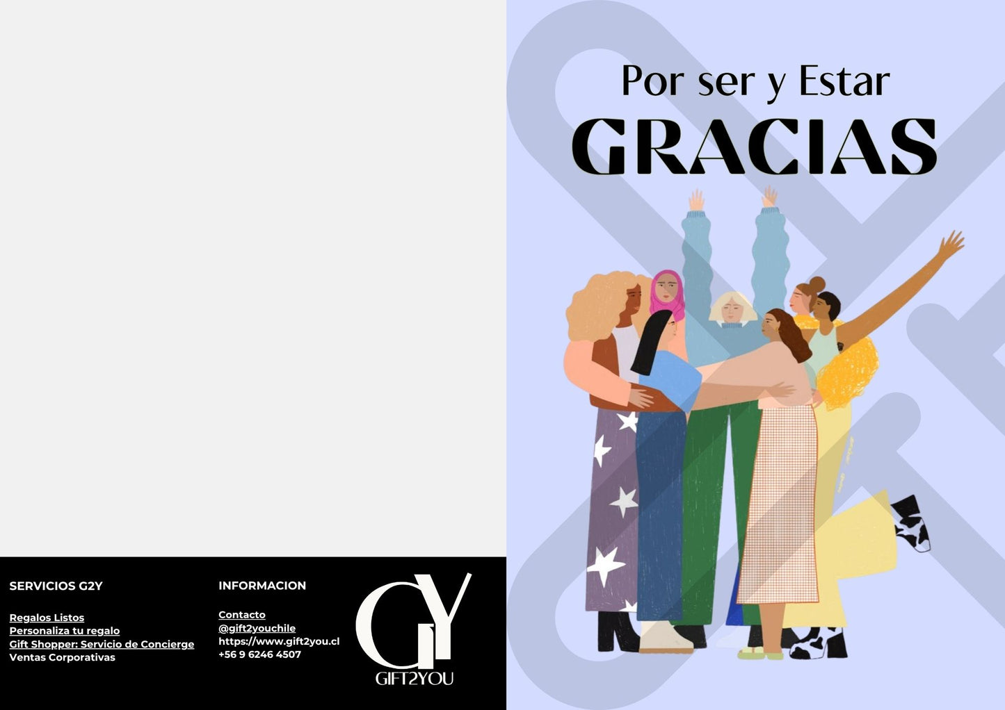 Tarjeta de Saludo Por Ser y Estar