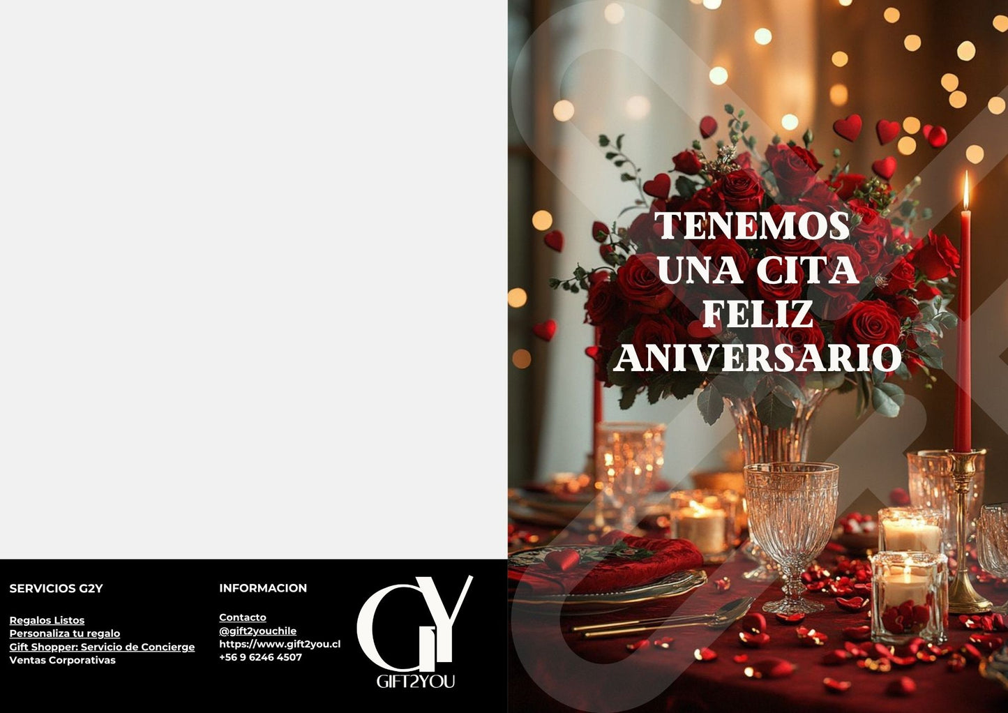 Tarjeta de Saludo Tenemos una Cita