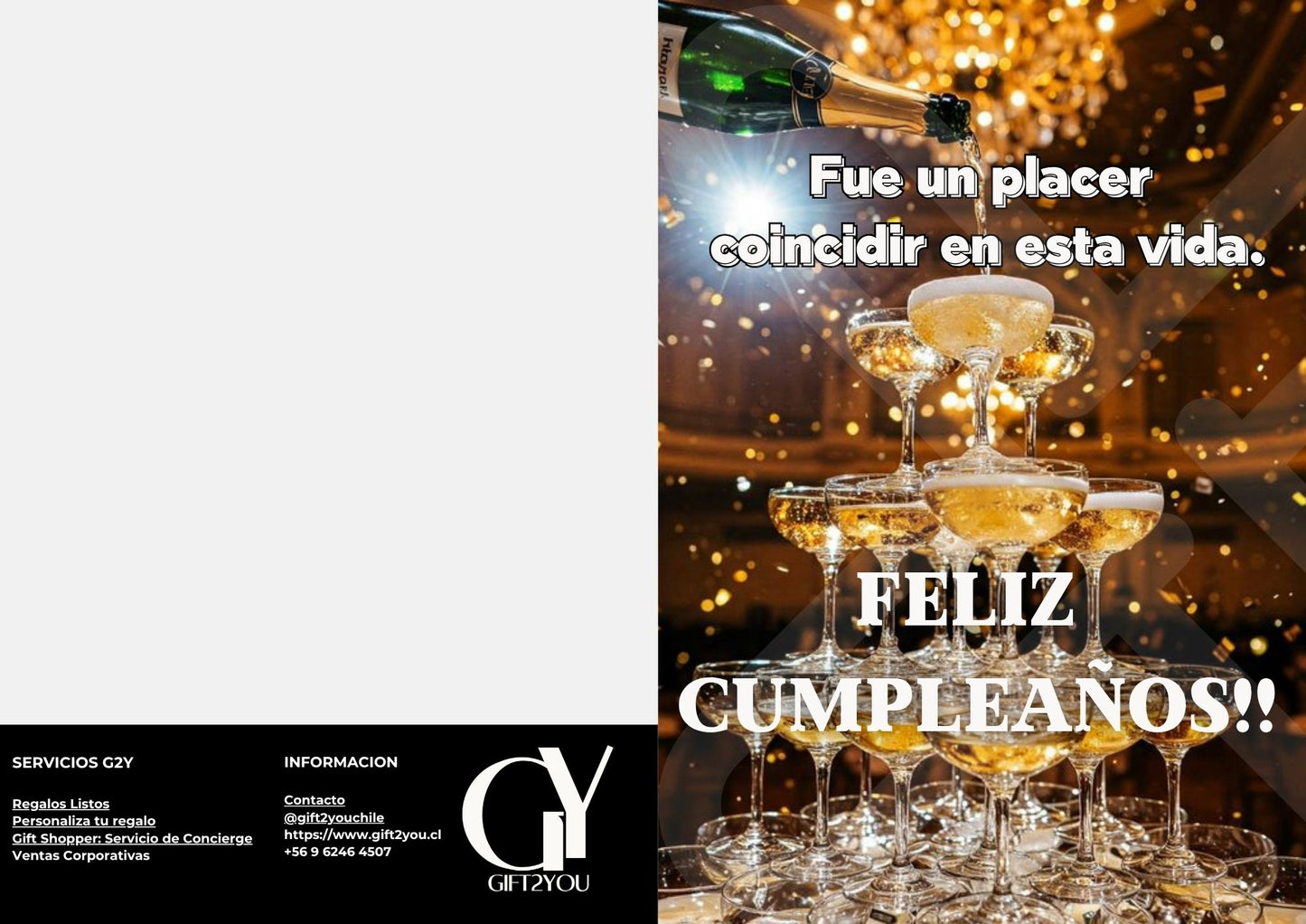 Tarjeta de Saludo Cumpleaños Coincidencia Especial