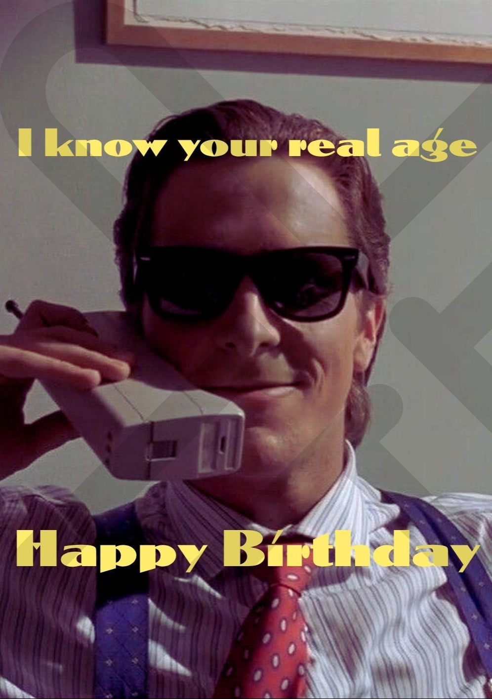 Tarjeta de Saludo Cumpleaños Ejecutivo