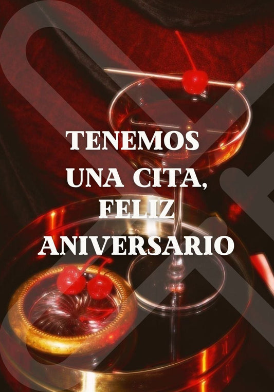 Tarjeta de Saludo Cita Especial