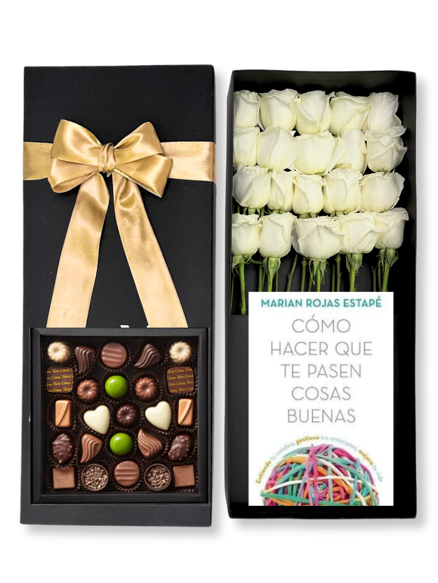 Libro 20 Rosas 25 Bombones