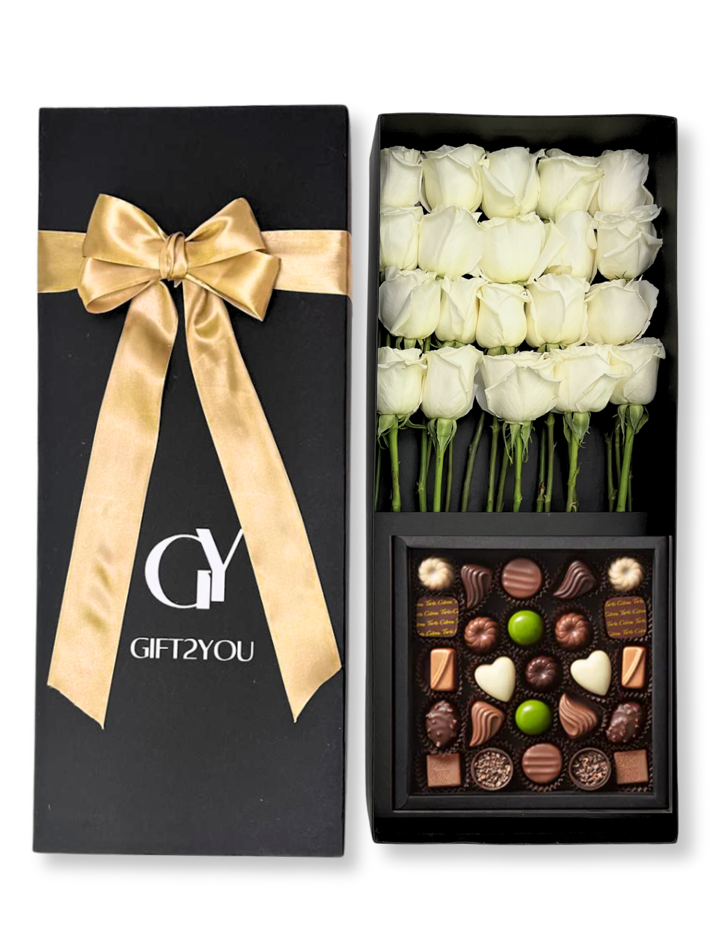 Box 20 Rosas 25 Mix de 25 Bombones