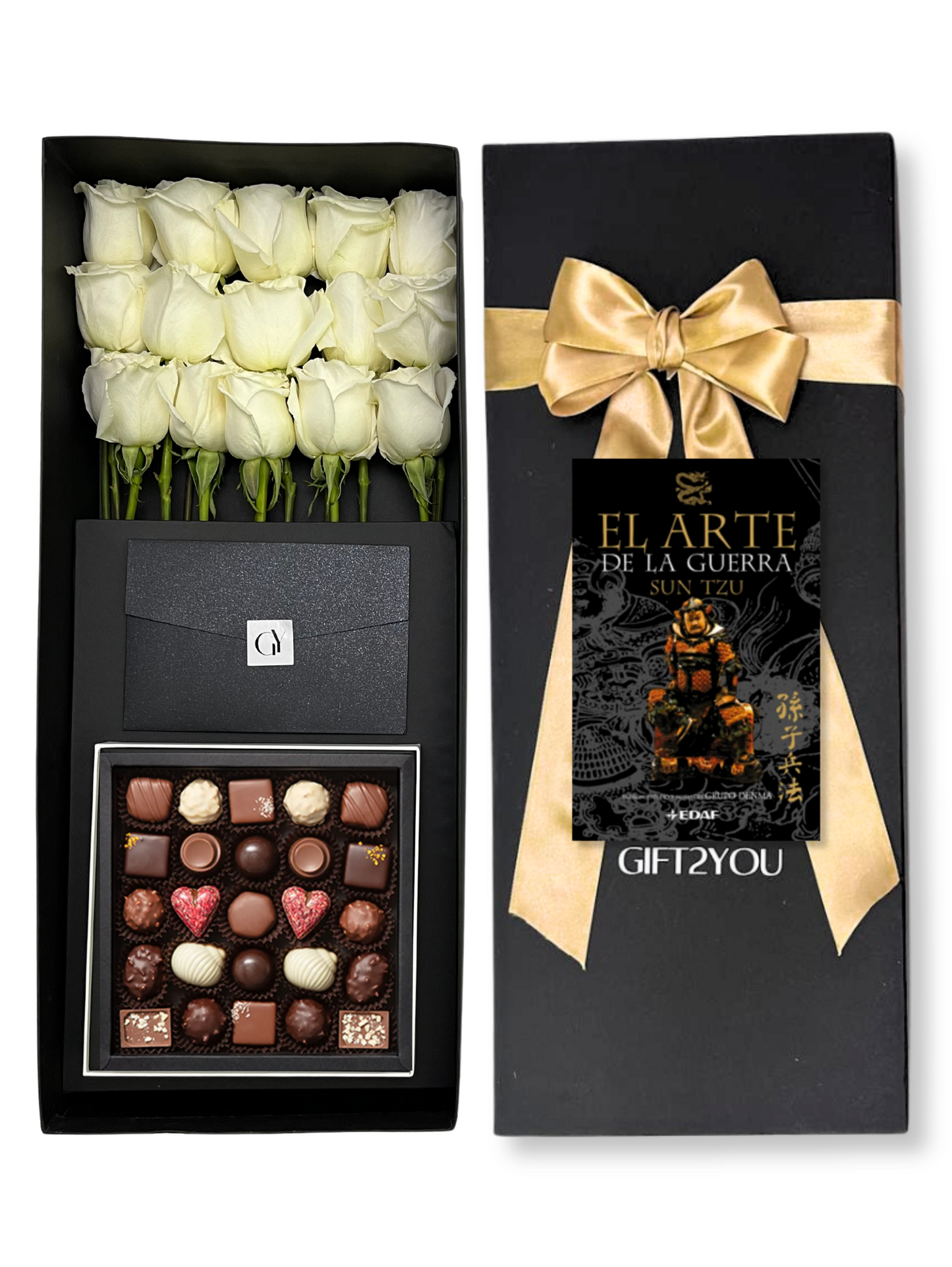 Libro 15 Rosas Caja 25 Bombones