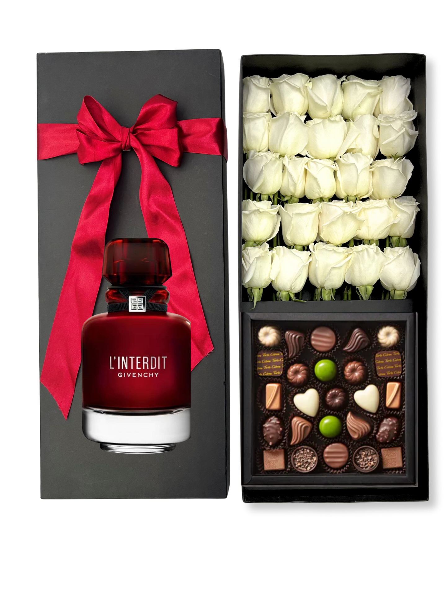 Black Opium 25 Rosas Caja 25 Bombones