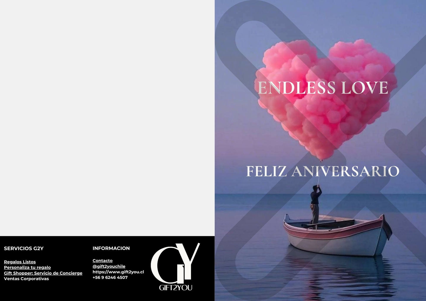 Tarjeta de Saludo Endless Love