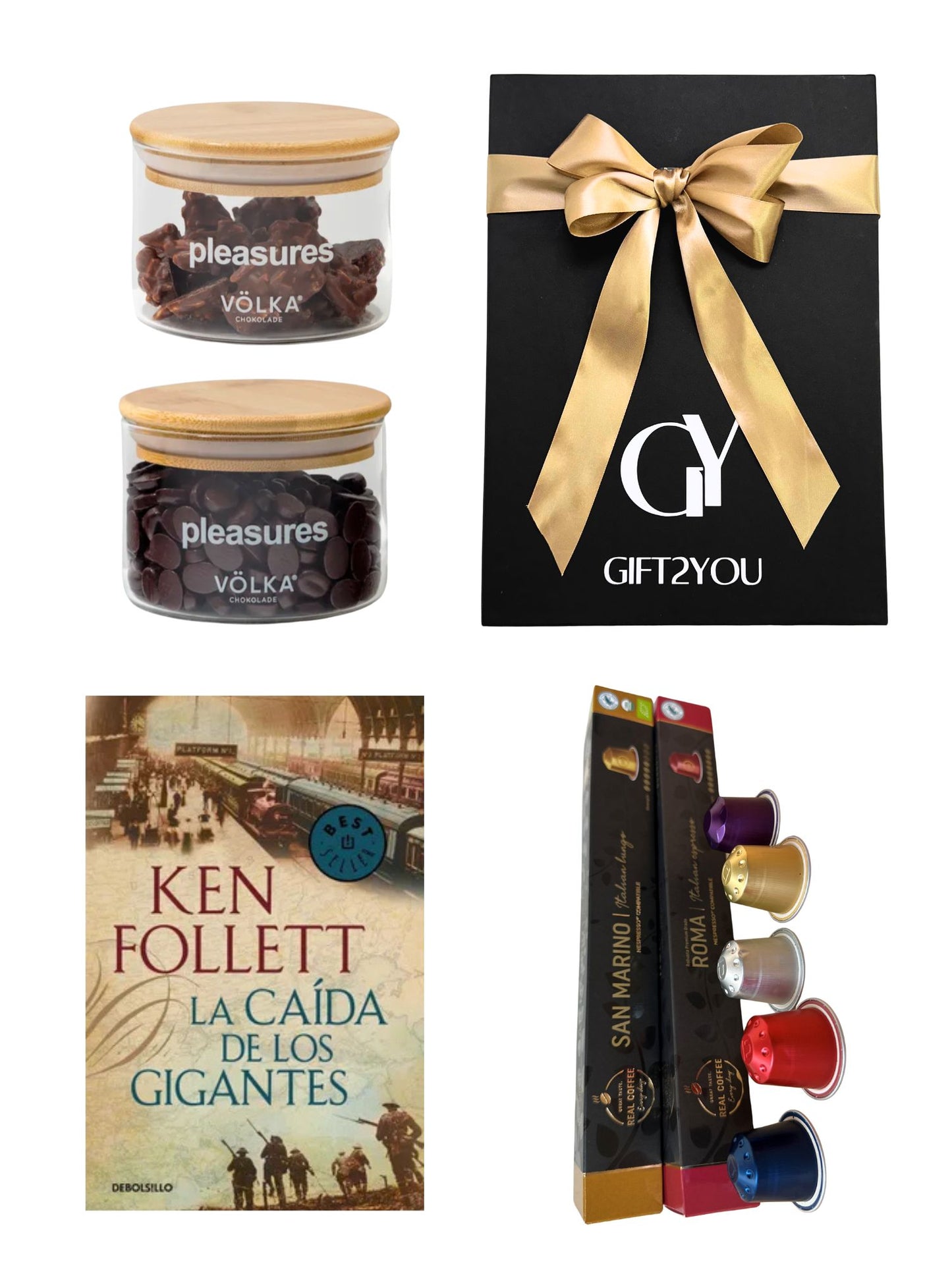 Libro Caída Gigantes Coffee & Chocolates