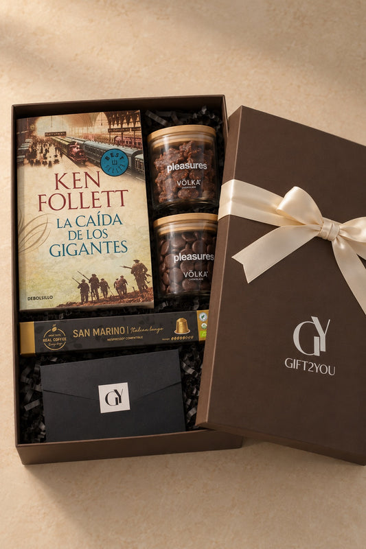 Libro Caída Gigantes Coffee & Chocolates