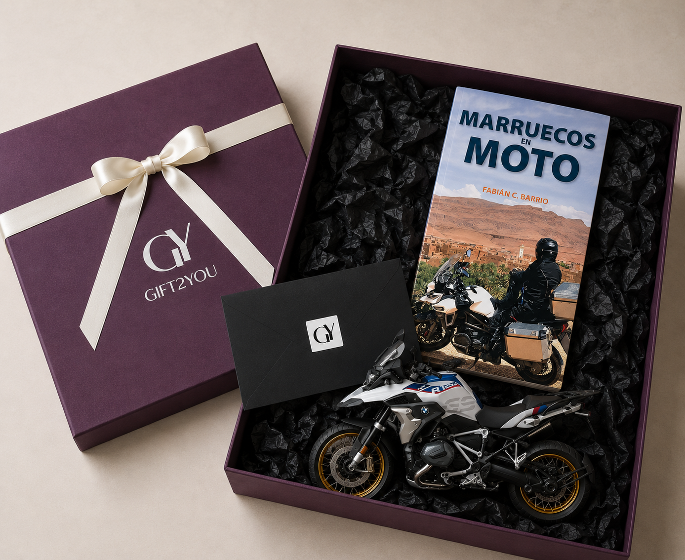 Moto BMW 1250 Marruecos
