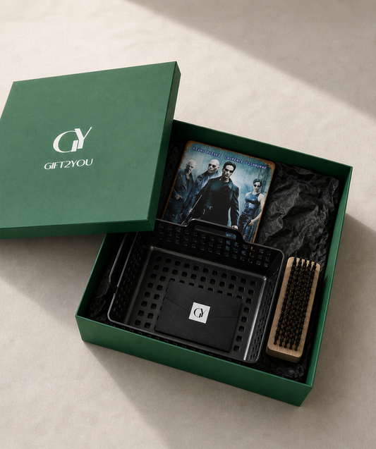 Gift Box The Matrix – Parrilla con Canasta y Escobilla