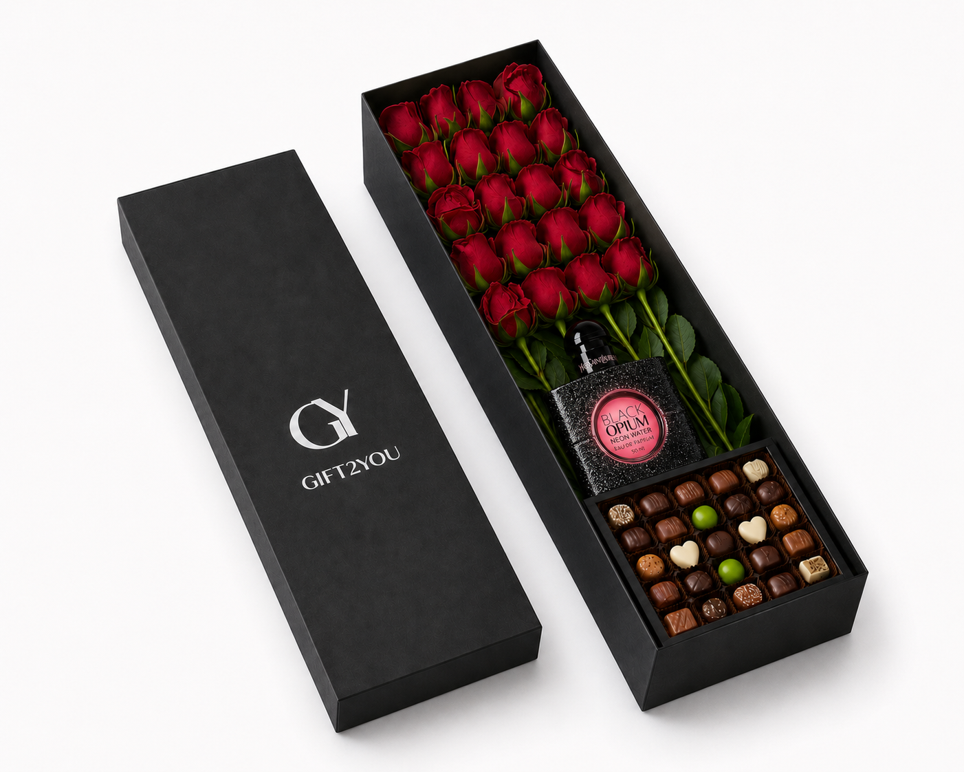 Perfume 20 Rosas 25 Bombones 270 g