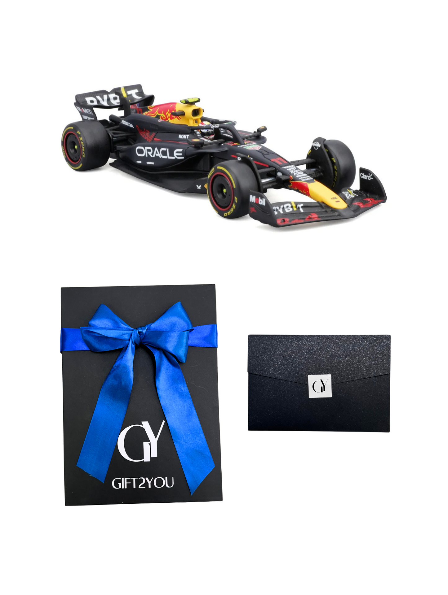 Pack de Regalo Auto a Escala 1:24 Fórmula 1 Red Bull