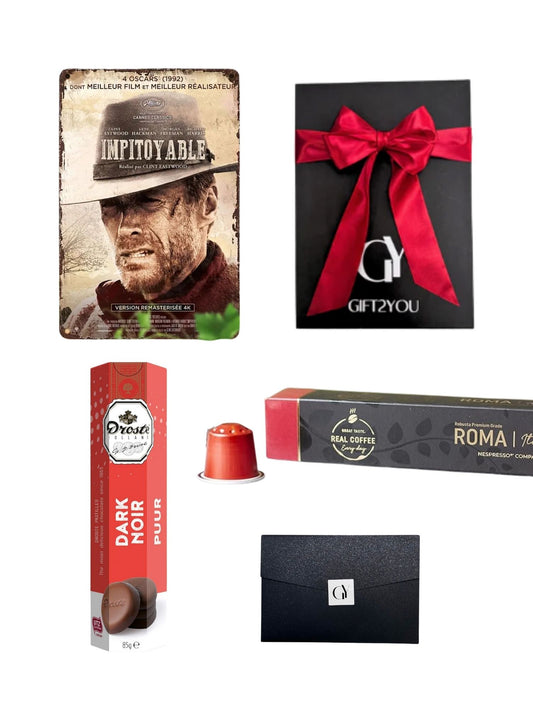 Gift Box Cowboy Code – Café Espresso y Chocolate Amargo