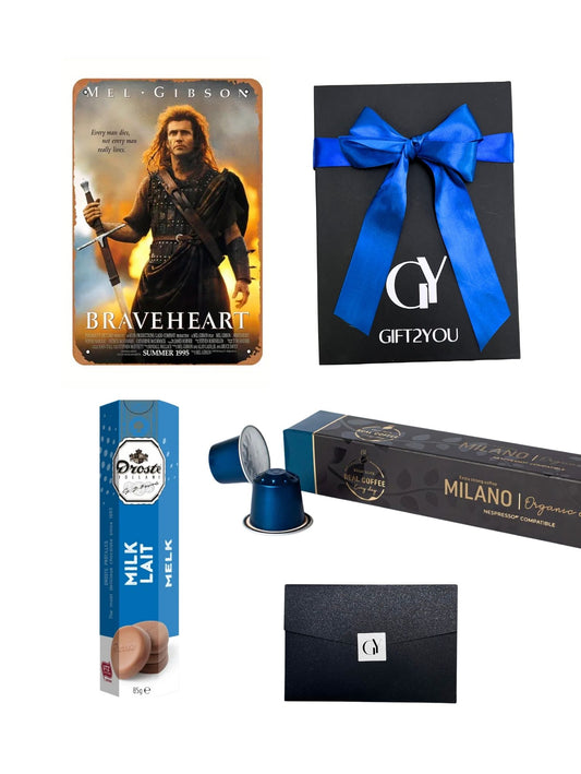 Gift Box Brave Heart – Café Premium y Chocolates
