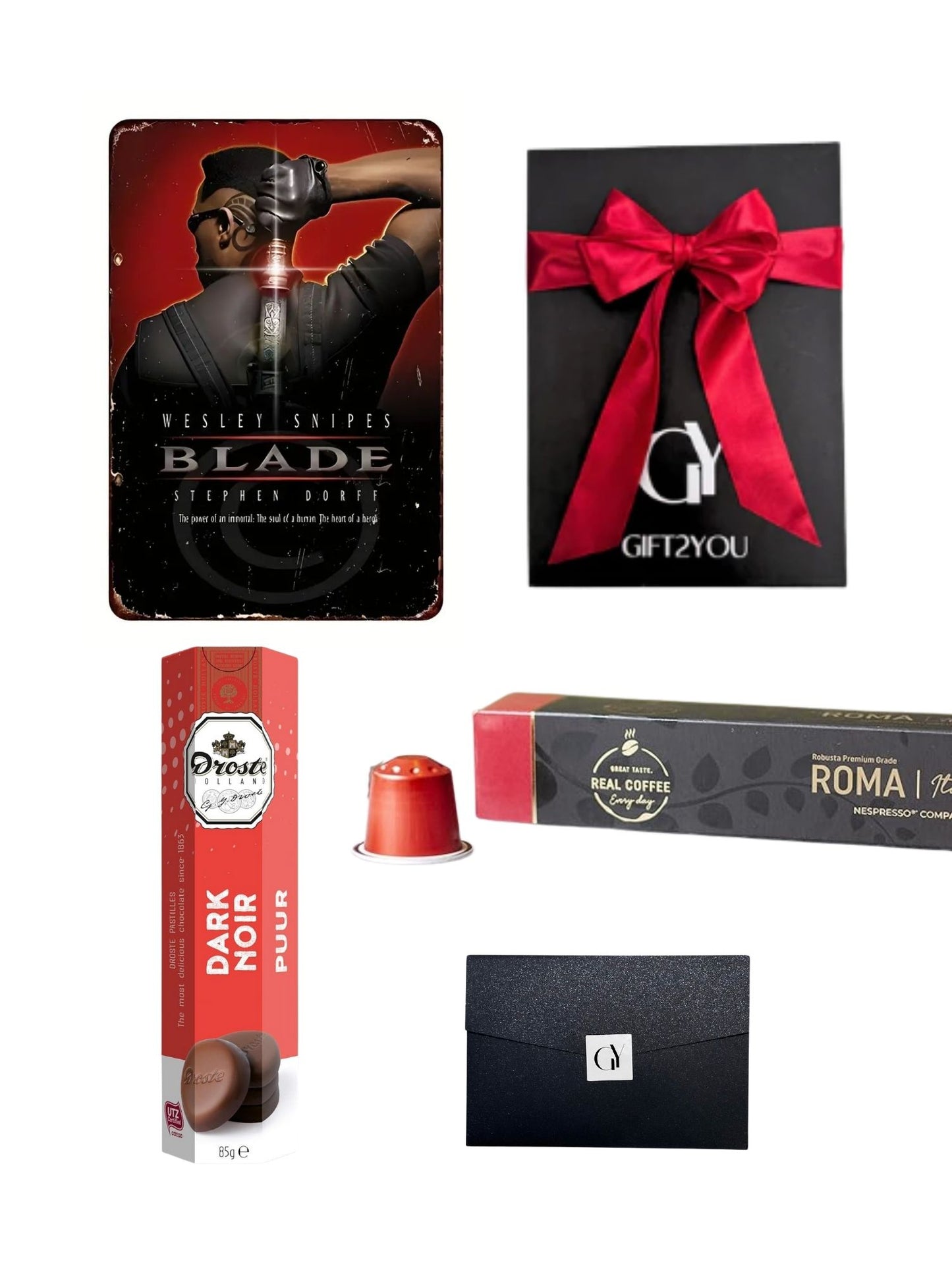 Gift Box Blade Runner – Café Intenso y Chocolates Negros