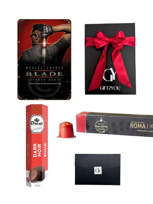 Gift Box Blade Runner – Café Intenso y Chocolates Negros