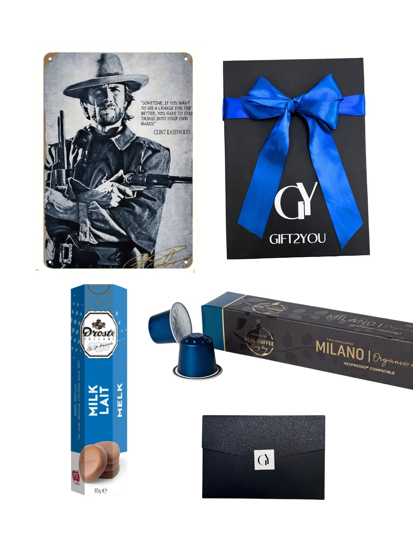 Gift Box Clint Eastwood – Café y Chocolates