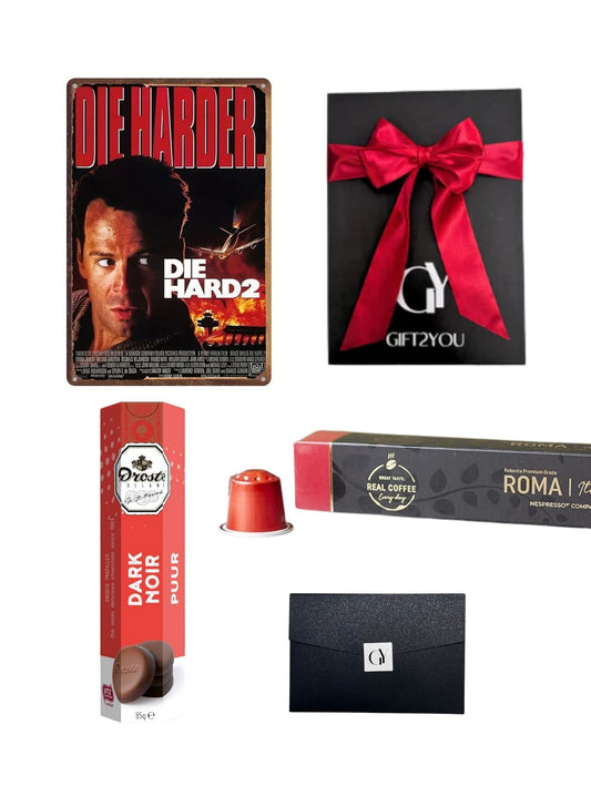 Gift Box Duro de Matar – Café Intenso y Chocolates Negros