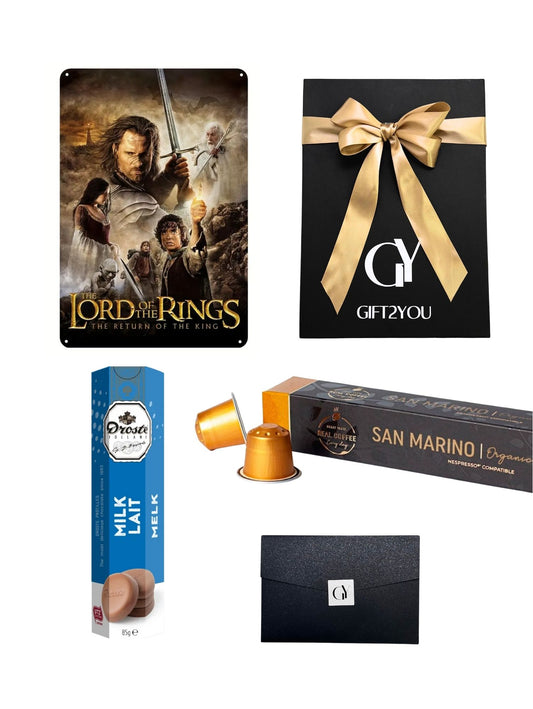 Gift Box Lord of the Rings – Café Orgánico y Chocolates de Leche