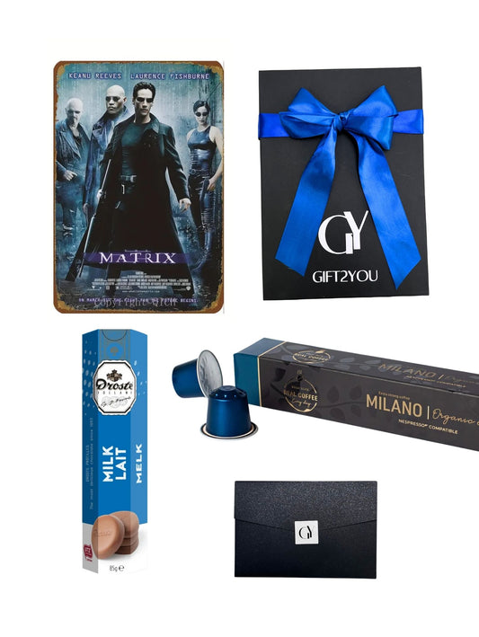 Gift Box Matrix – Café Fuerte y Chocolates de Leche