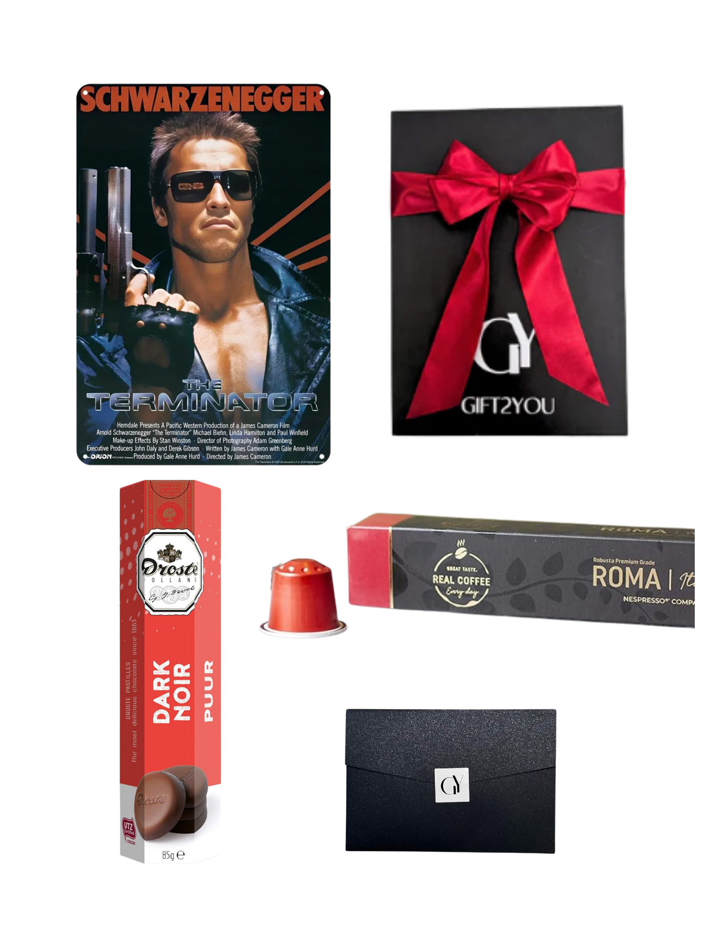 Gift Box Terminator I – Café Roma Extra Strong y Chocolates