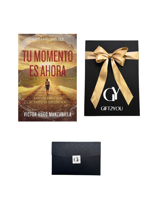 Pack de Regalo con Libro Tu Momento es Ahora